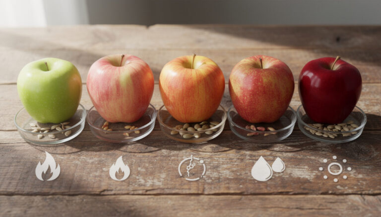découvrez combien de calories contient une pomme selon ses différentes variétés pour mieux choisir votre fruit préféré et gérer votre apport énergétique.